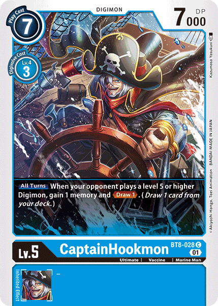 CaptainHookmon [BT8-028] [New Awakening] | Event Horizon Hobbies CA