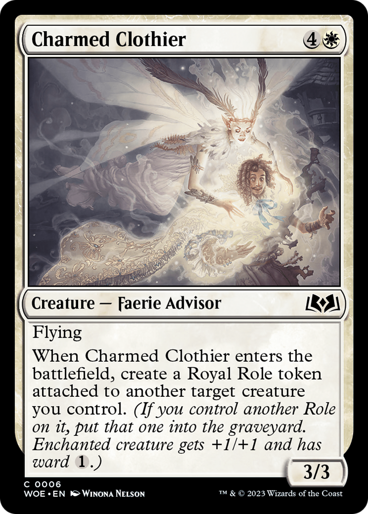 Charmed Clothier [Wilds of Eldraine] | Event Horizon Hobbies CA