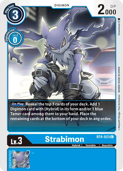 Strabimon [BT4-023] [Great Legend] | Event Horizon Hobbies CA