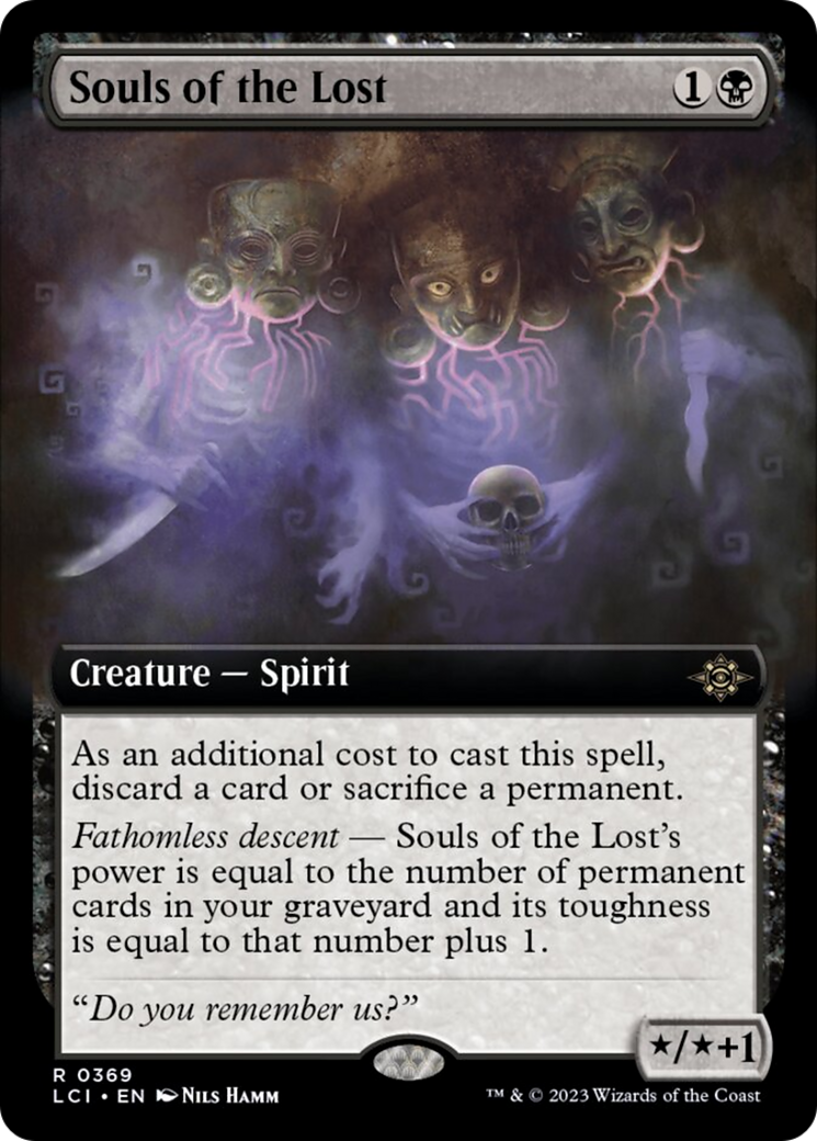 Souls of the Lost (Extended Art) [The Lost Caverns of Ixalan] | Event Horizon Hobbies CA