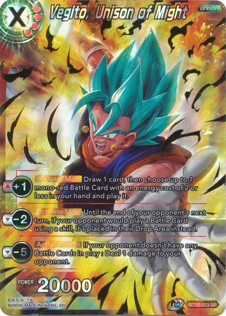 Vegito, Unison of Might (BT10-003) [Rise of the Unison Warrior 2nd Edition] | Event Horizon Hobbies CA