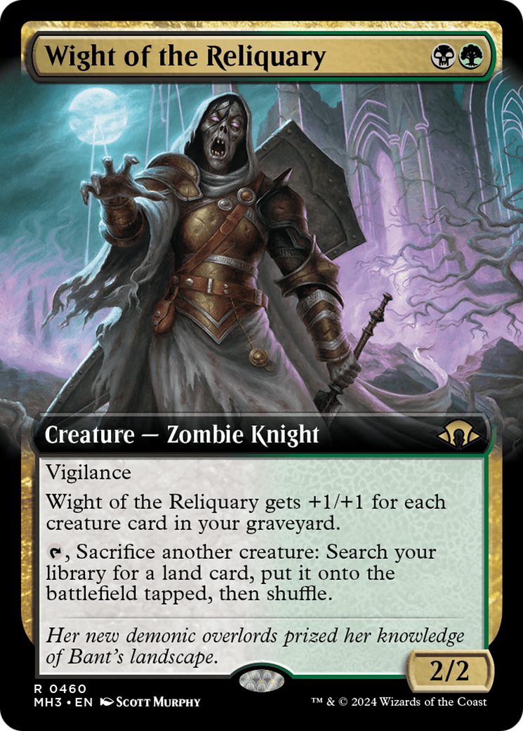 Wight of the Reliquary (Extended Art) [Modern Horizons 3] | Event Horizon Hobbies CA