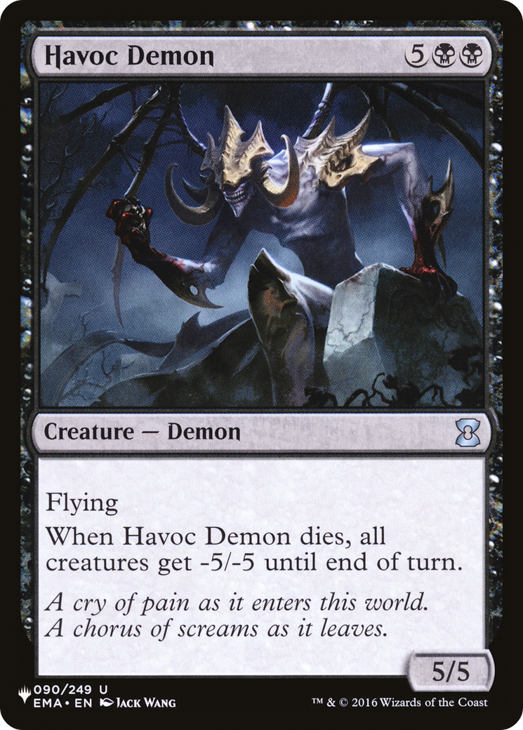 Havoc Demon [The List] | Event Horizon Hobbies CA