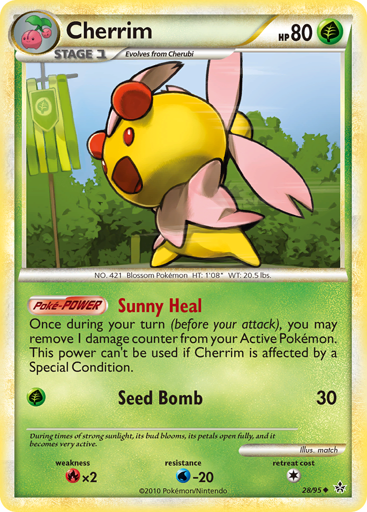 Cherrim (28/95) [HeartGold & SoulSilver: Unleashed] | Event Horizon Hobbies CA