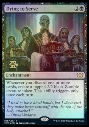 Dying to Serve [Innistrad: Crimson Vow Prerelease Promos] | Event Horizon Hobbies CA