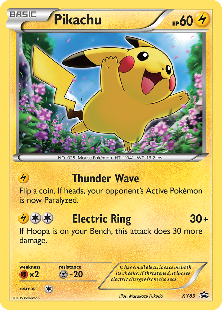 Pikachu (XY89) (Collector Chest) [XY: Black Star Promos] | Event Horizon Hobbies CA