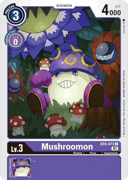 Mushroomon [BT8-073] [New Awakening] | Event Horizon Hobbies CA