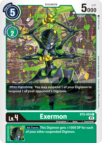 Exermon [BT8-050] [New Awakening] | Event Horizon Hobbies CA