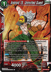 Android 13, Uninvited Guest (Fighter's Ambition Holiday Pack) (BT19-021) [Tournament Promotion Cards] | Event Horizon Hobbies CA