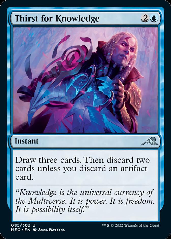 Thirst for Knowledge [Kamigawa: Neon Dynasty] | Event Horizon Hobbies CA