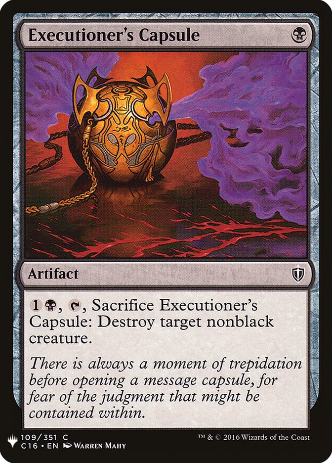 Executioner's Capsule [Mystery Booster] | Event Horizon Hobbies CA