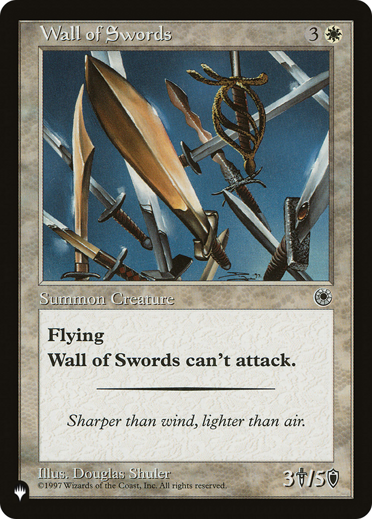 Wall of Swords [The List Reprints] | Event Horizon Hobbies CA