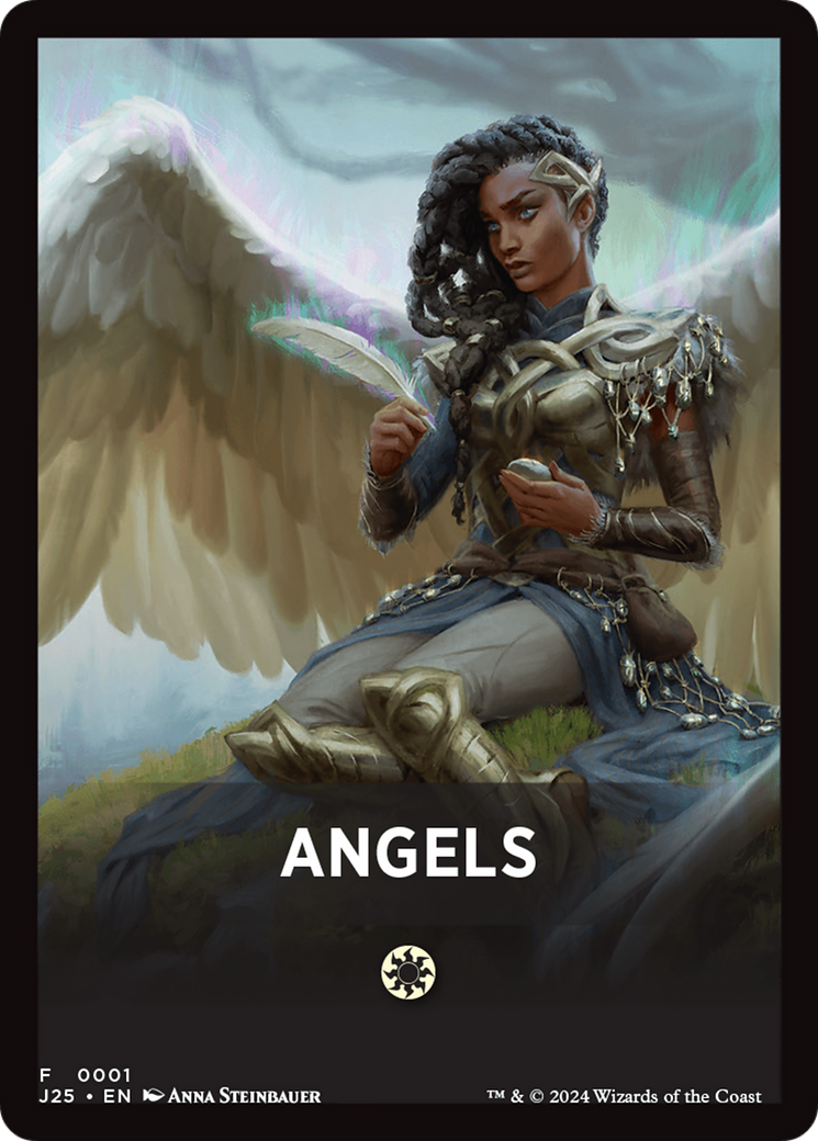 Angels Theme Card [Foundations Jumpstart Front Cards] | Event Horizon Hobbies CA