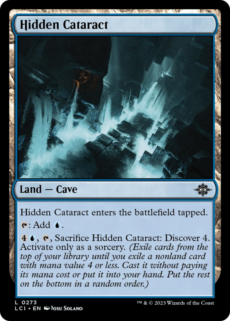 Hidden Cataract [The Lost Caverns of Ixalan] | Event Horizon Hobbies CA