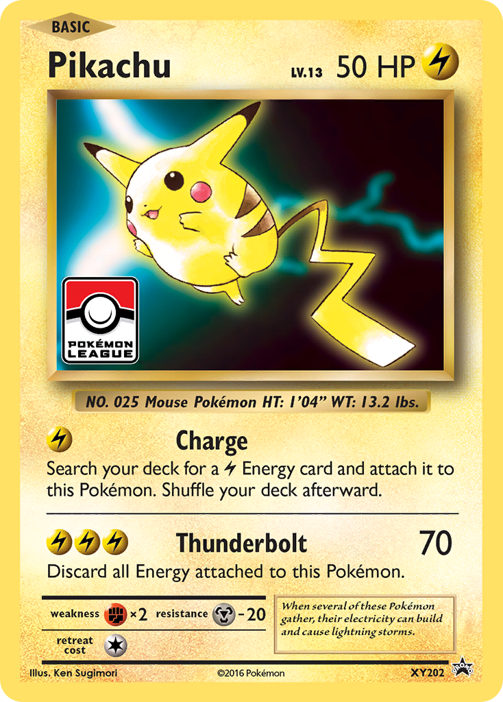 Pikachu (XY202) [XY: Black Star Promos] | Event Horizon Hobbies CA