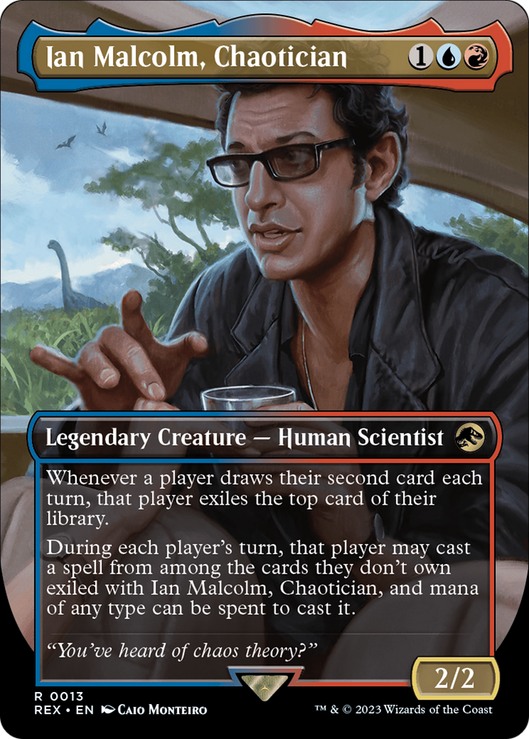 Ian Malcolm, Chaotician (Borderless) [Jurassic World Collection] | Event Horizon Hobbies CA