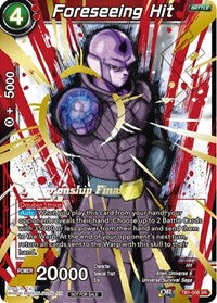 Foreseeing Hit (Championship Final 2019) (TB1-008) [Tournament Promotion Cards] | Event Horizon Hobbies CA