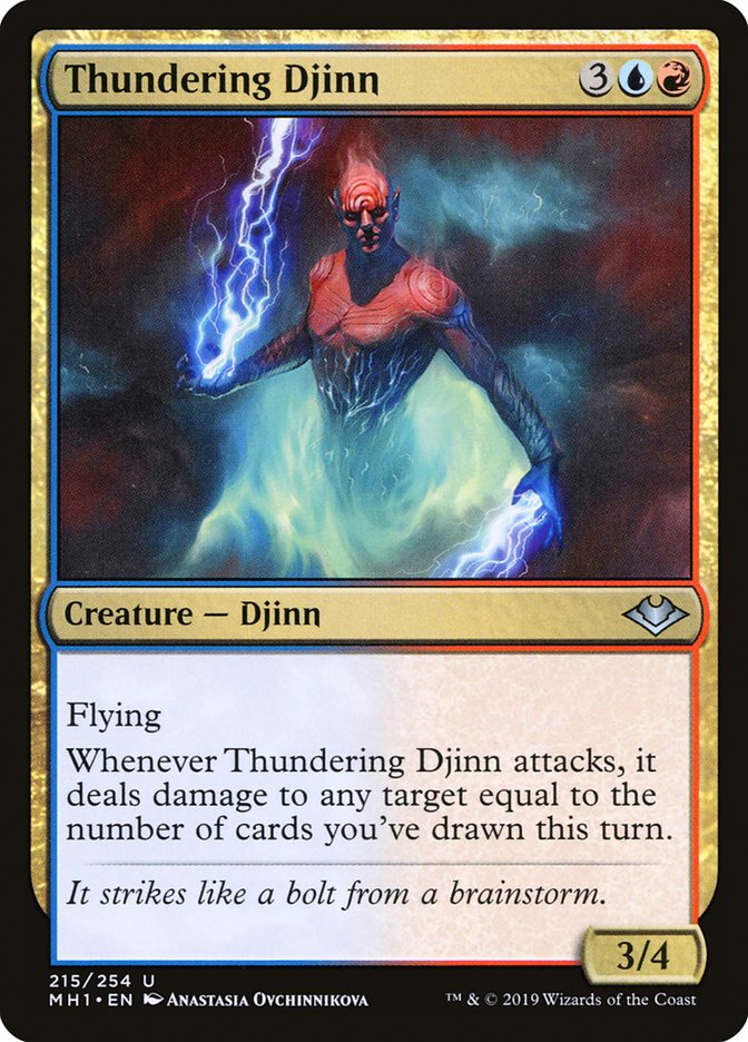 Thundering Djinn [Modern Horizons] | Event Horizon Hobbies CA