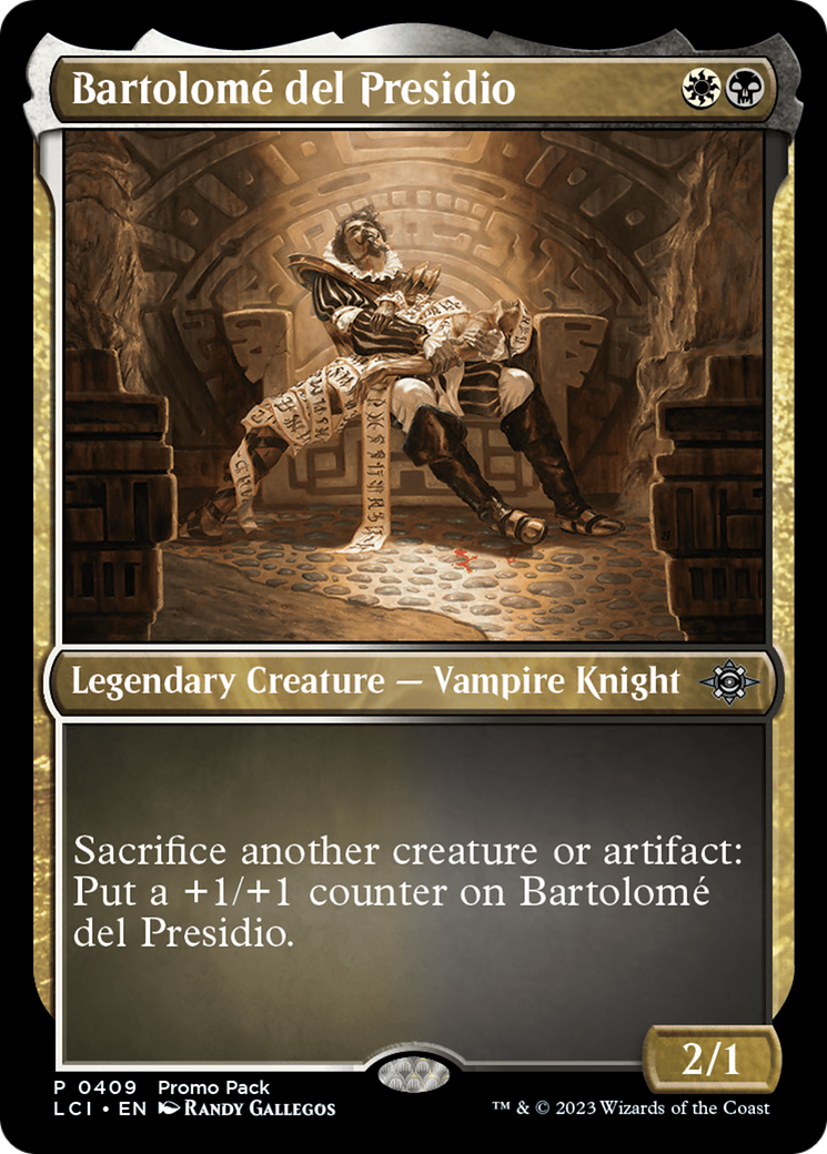 Bartolome del Presidio (Promo Pack) [The Lost Caverns of Ixalan Promos] | Event Horizon Hobbies CA