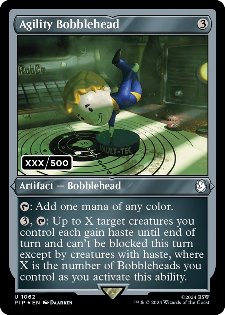 Agility Bobblehead (Serial Numbered) [Fallout] | Event Horizon Hobbies CA