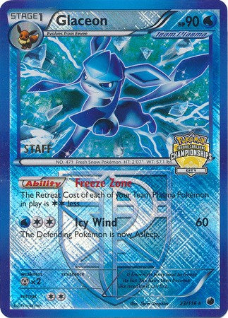 Glaceon (023/116) (City Championships) (Staff) [League & Championship Cards] | Event Horizon Hobbies CA