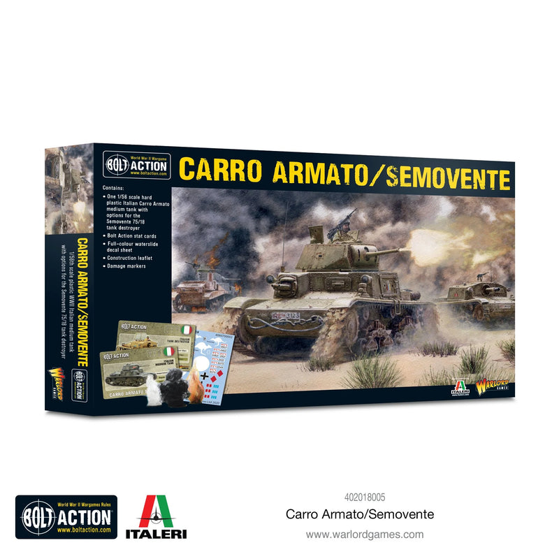 Warlord Games - Bolt Action - Italian Carro Armato/Semovente