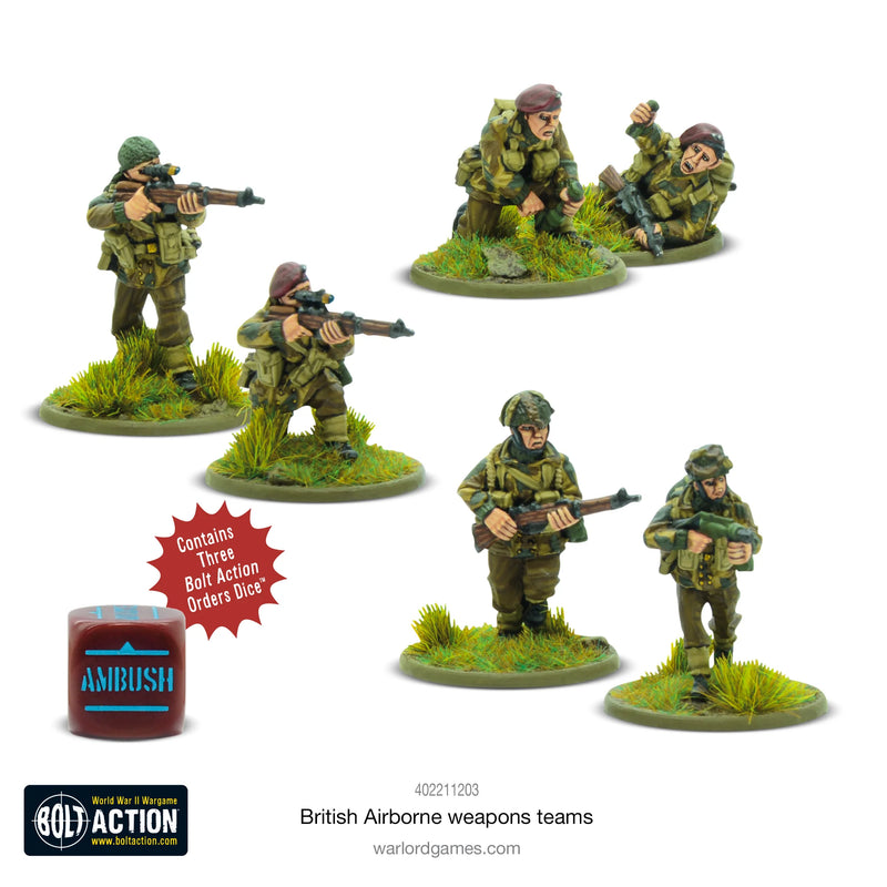 Warlord Games - Bolt Action - British Airborne Weapons Teams