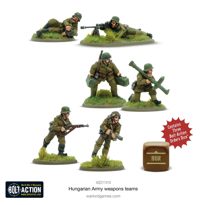 Warlord Games - Bolt Action - Hungarian Army Weapons Teams