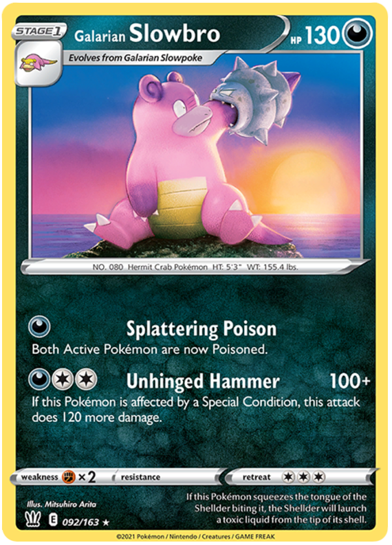 Galarian Slowbro (092/163) [Sword & Shield: Battle Styles] | Event Horizon Hobbies CA