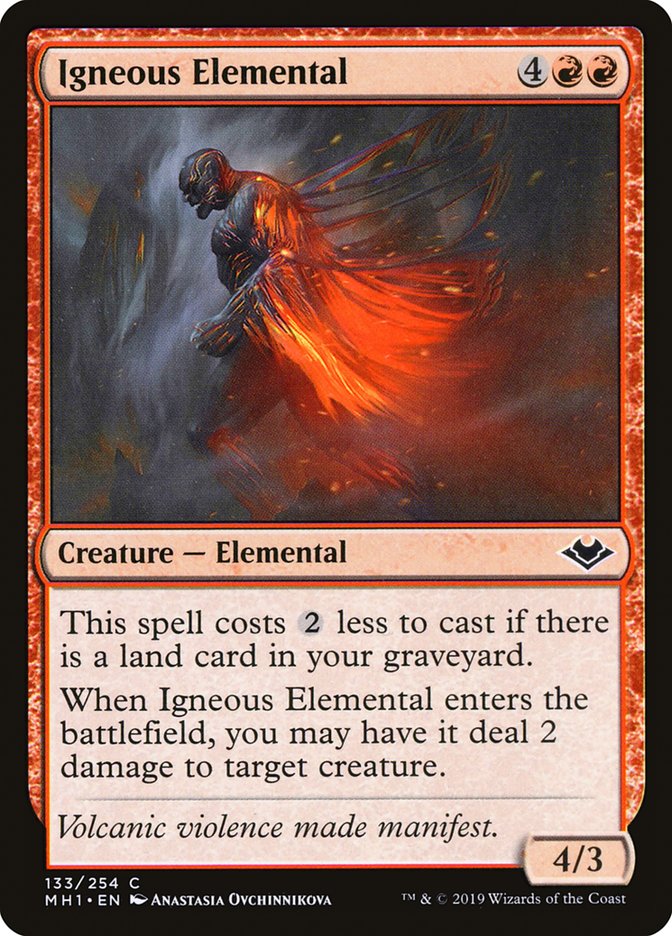 Igneous Elemental [Modern Horizons] | Event Horizon Hobbies CA