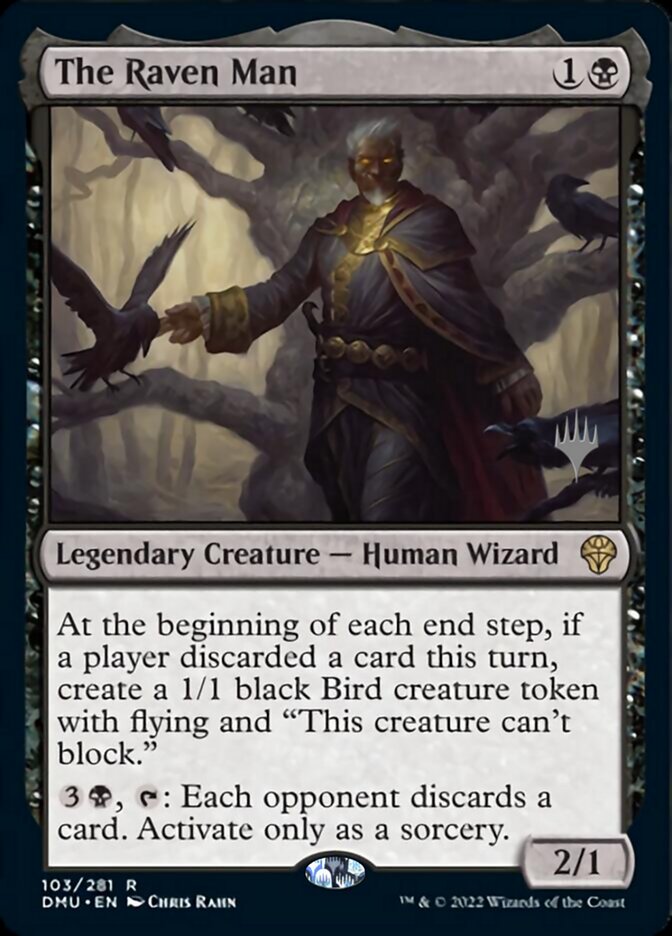 The Raven Man (Promo Pack) [Dominaria United Promos] | Event Horizon Hobbies CA