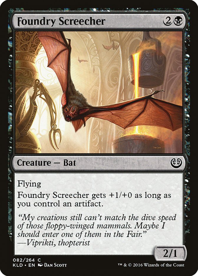 Foundry Screecher [Kaladesh] | Event Horizon Hobbies CA