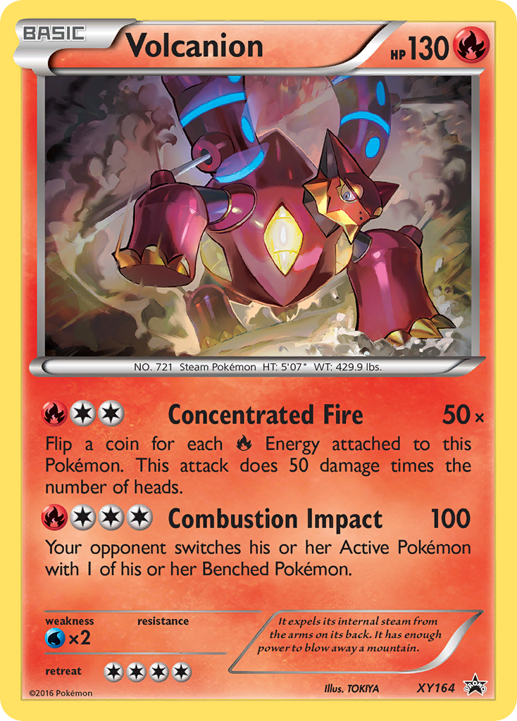 Volcanion (XY164) [XY: Black Star Promos] | Event Horizon Hobbies CA