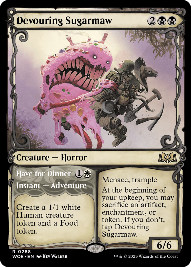 Devouring Sugarmaw // Have For Dinner (Showcase) [Wilds of Eldraine] | Event Horizon Hobbies CA