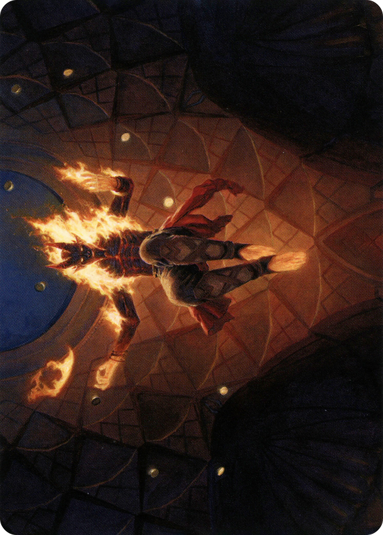 Yusri, Fortune's Flame Art Card [Modern Horizons 2 Art Series] | Event Horizon Hobbies CA