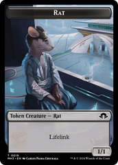 Eldrazi Spawn // Rat Double-Sided Token [Modern Horizons 3 Tokens] | Event Horizon Hobbies CA