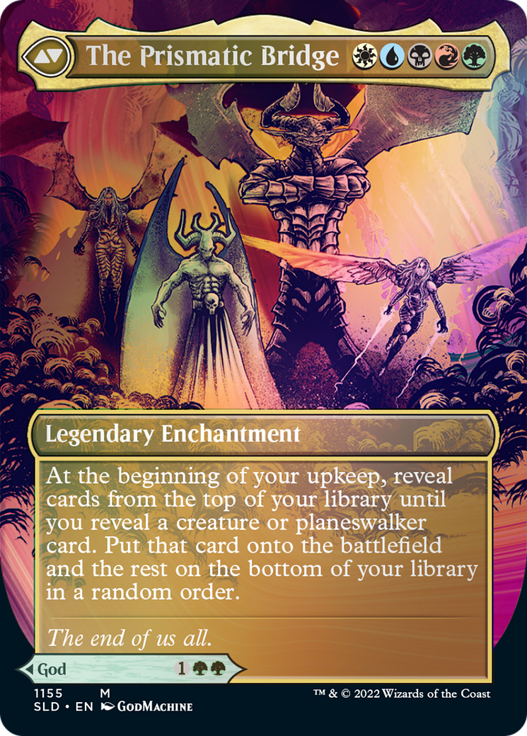 Esika, God of the Tree // The Prismatic Bridge (Borderless) [Secret Lair: From Cute to Brute] | Event Horizon Hobbies CA