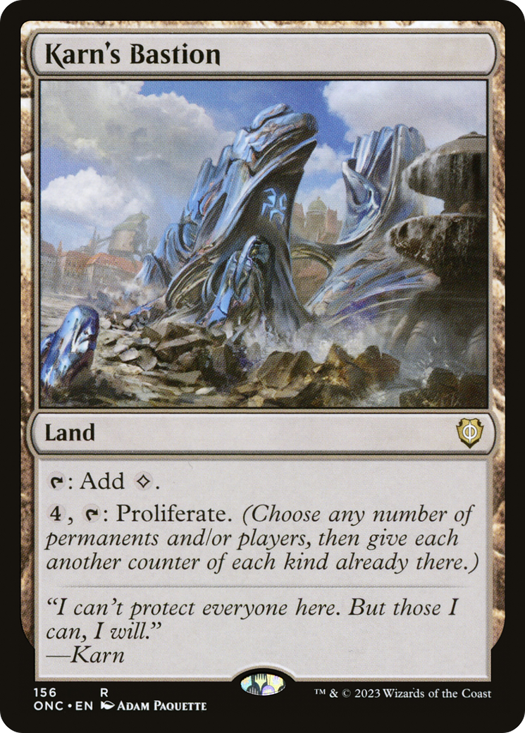 Karn's Bastion [Phyrexia: All Will Be One Commander] | Event Horizon Hobbies CA