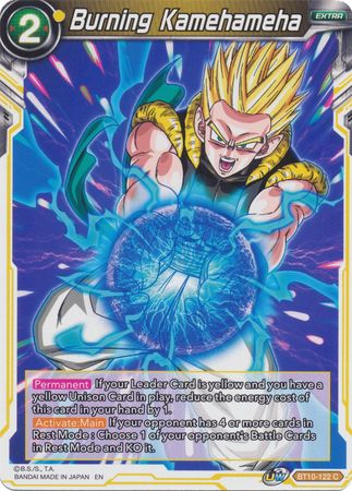 Burning Kamehameha (BT10-122) [Rise of the Unison Warrior 2nd Edition] | Event Horizon Hobbies CA