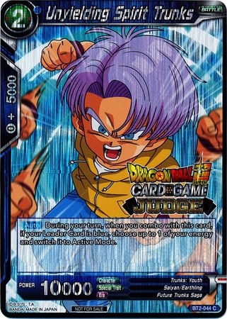 Unyielding Spirit Trunks (BT2-044) [Judge Promotion Cards] | Event Horizon Hobbies CA