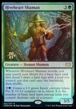 Hiveheart Shaman [Innistrad: Crimson Vow Prerelease Promos] | Event Horizon Hobbies CA