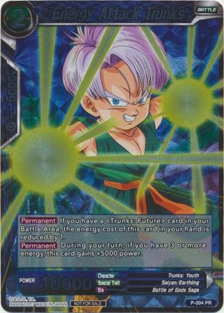 Energy Attack Trunks (P-004) [Promotion Cards] | Event Horizon Hobbies CA