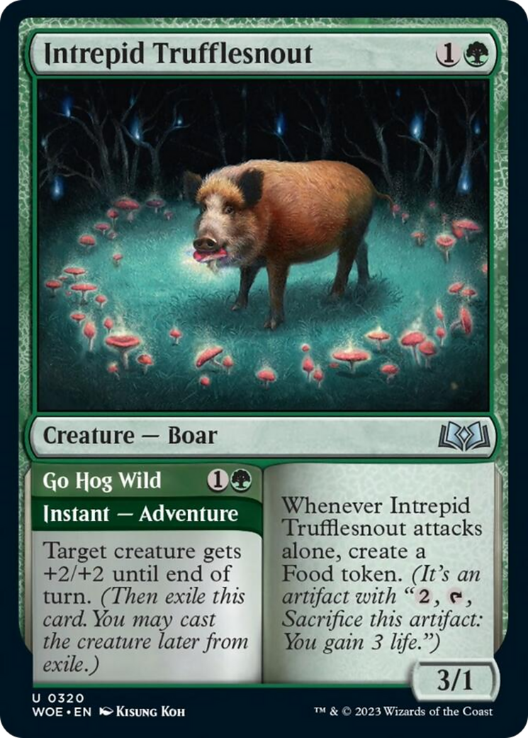 Intrepid Trufflesnout // Go Hog Wild [Wilds of Eldraine] | Event Horizon Hobbies CA