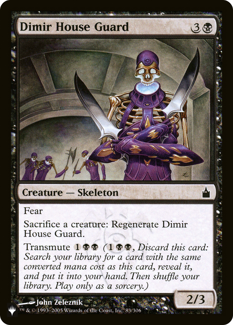 Dimir House Guard [The List] | Event Horizon Hobbies CA