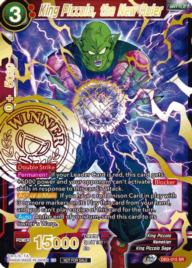 King Piccolo, the New Ruler (Alternate Art Set 2021 Vol. 3) (DB3-015) [Tournament Promotion Cards] | Event Horizon Hobbies CA