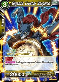 Gigantic Crusher Bergamo (Divine Multiverse Draft Tournament) (DB2-110) [Tournament Promotion Cards] | Event Horizon Hobbies CA