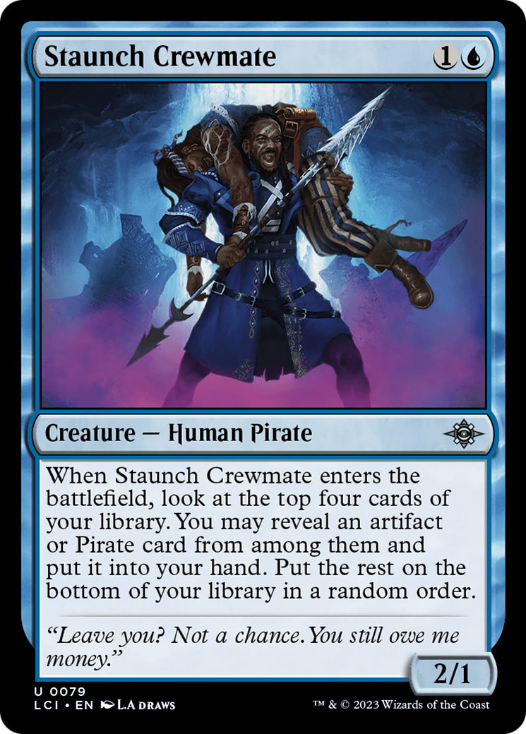 Staunch Crewmate [The Lost Caverns of Ixalan] | Event Horizon Hobbies CA