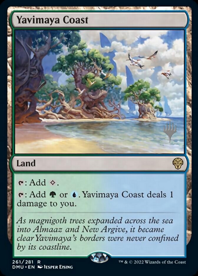 Yavimaya Coast (Promo Pack) [Dominaria United Promos] | Event Horizon Hobbies CA