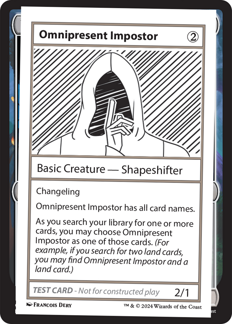 Omnipresent Impostor [Mystery Booster 2 Playtest Cards] | Event Horizon Hobbies CA