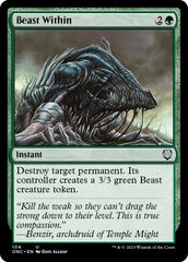 Beast Within [Phyrexia: All Will Be One Commander] | Event Horizon Hobbies CA